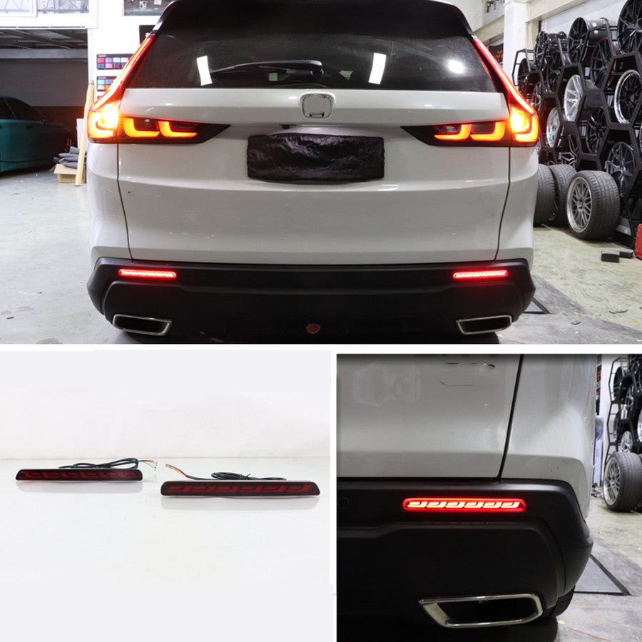 Fit for Honda CR-V CRV 2023 2024 LED Rear Fog Light Tail Bumper Light Sets 2pcs v