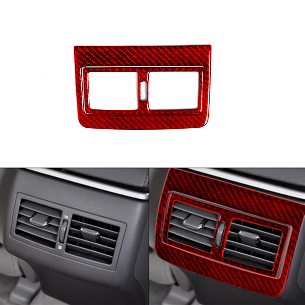 Interior Carbon Fiber Center Armrest sides Trim Cover for Camry 2012-2014 v
