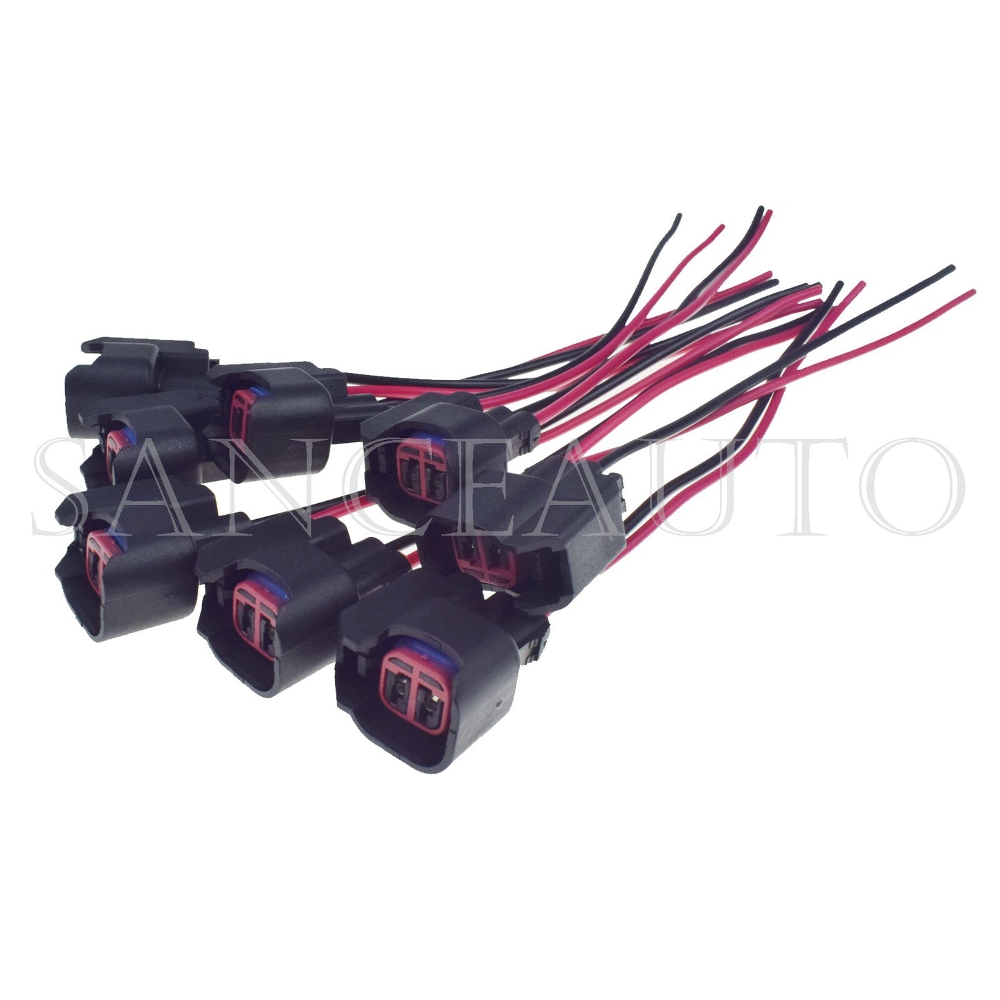 8PCS Fuel Injector Harness Connector Pigtail S824 S-824 1P1344 WPT-1051 PT2160 n