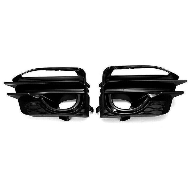 Pair for Infiniti Q50L Q50 LESQ 2014-2019 Front Bumper Fog Light Frame
