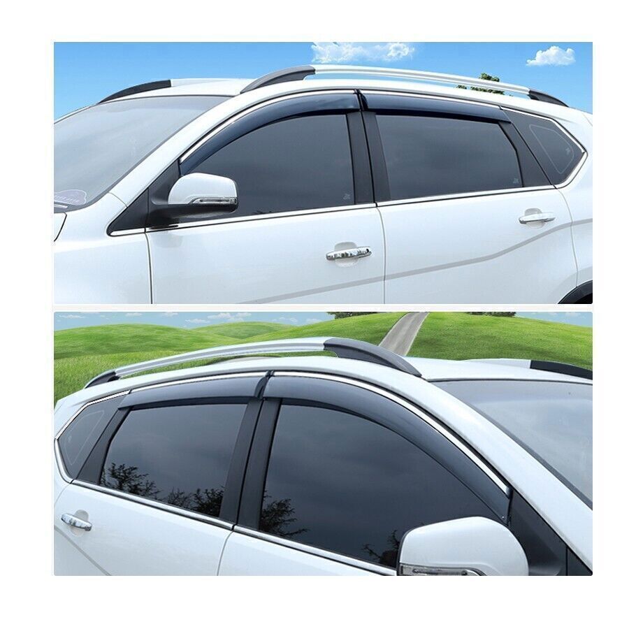 4P Window Visor Vent Rain Wind Guard Shade Trim for Lexus RX 350 350h 500h 23-24