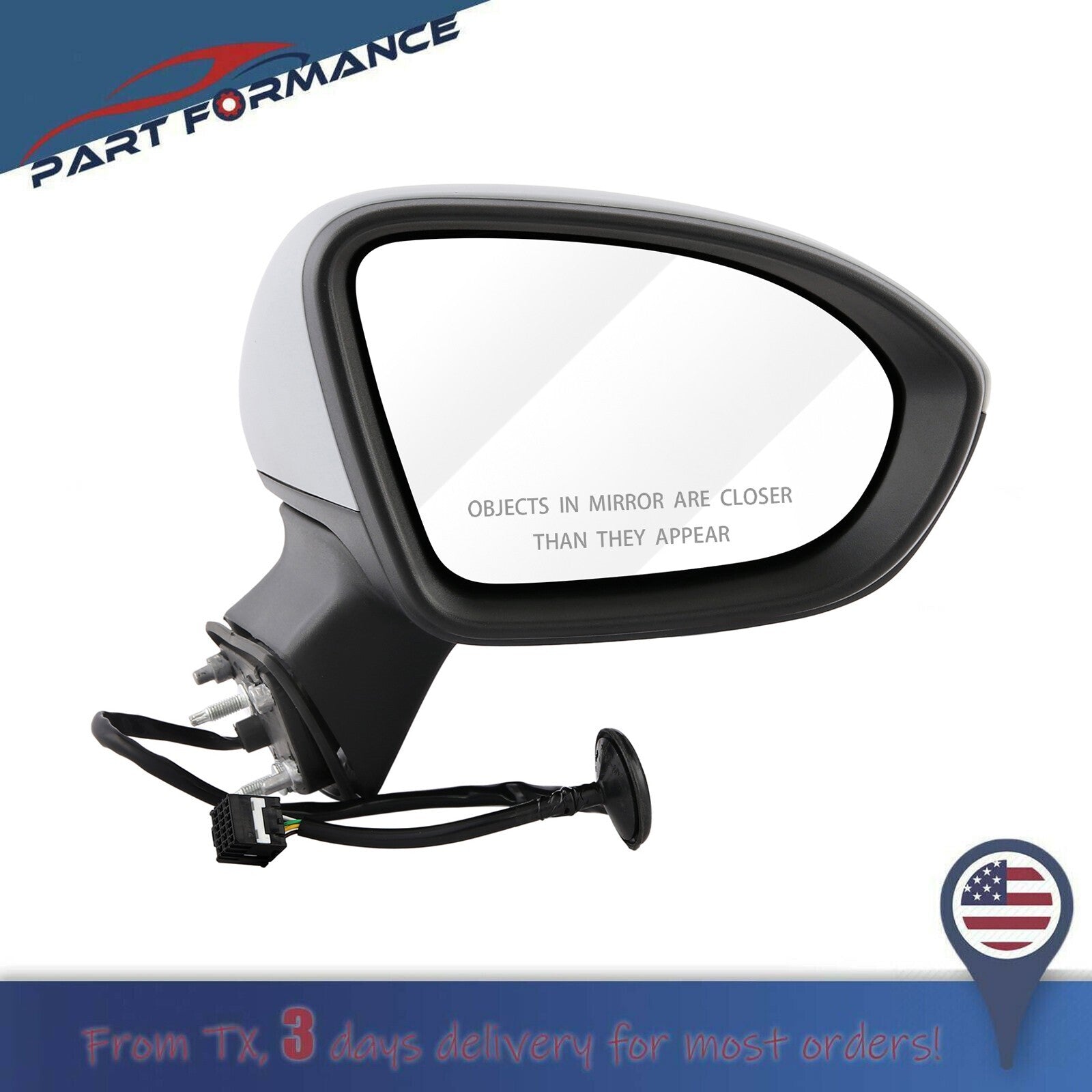 Passenger side mirror heating 5-pin fitting for 2016-2019 for Chevrolet for Cruze GM1321542