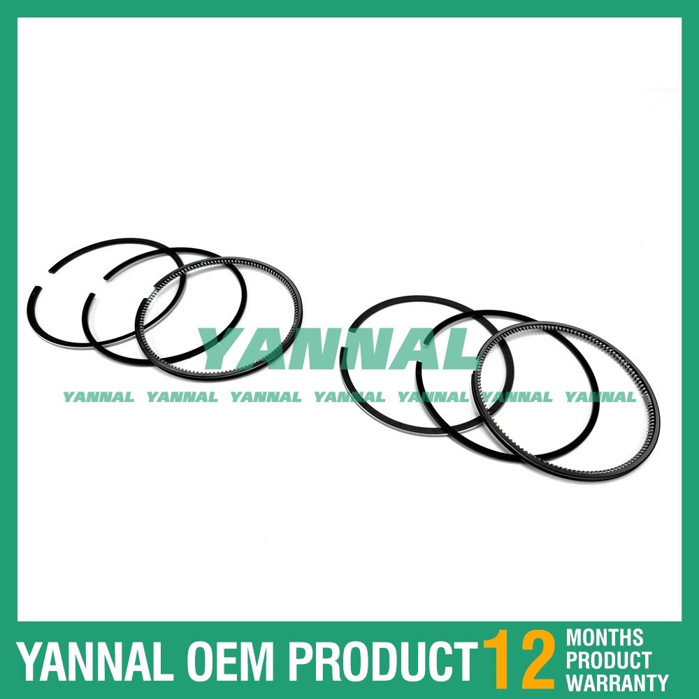 new 2x 1J092-21050 piston rings (STD) for Kubota Z482 engines.