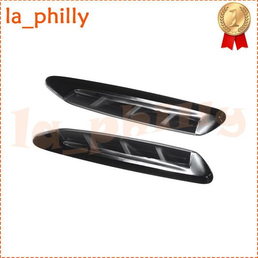 For 2018 2019 2020 2022 for BMW X3 X4 Black RHLH Fender Side Air Outlet Cover Trim
