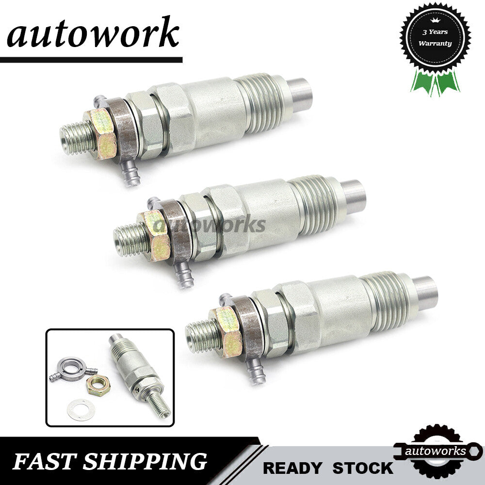3x For Kubota D750 D850 D950 D1302 D1402 V1702 V1902 Fuel Injectors 15271-53020