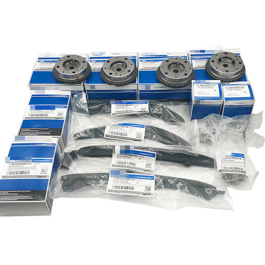 Equipment Manufacturer ( ) kit for 17-24  for ford  F150 3.5L EcoBoost chain, rails, tensioner, and phaser. Q