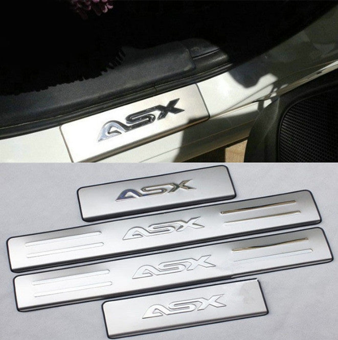 For 2013-2020 for Mitsubishi ASX Accessories Door Sill Protector Scuff Plate Parts