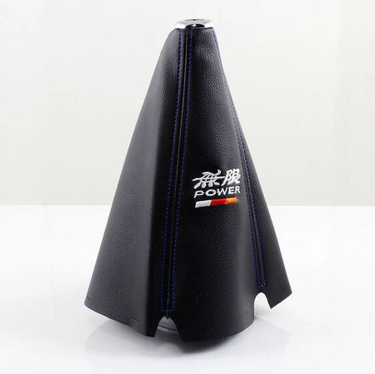 Car gear shifter, racing gearshift lever, Gaimugan, black and blue, suitable for Toyota .