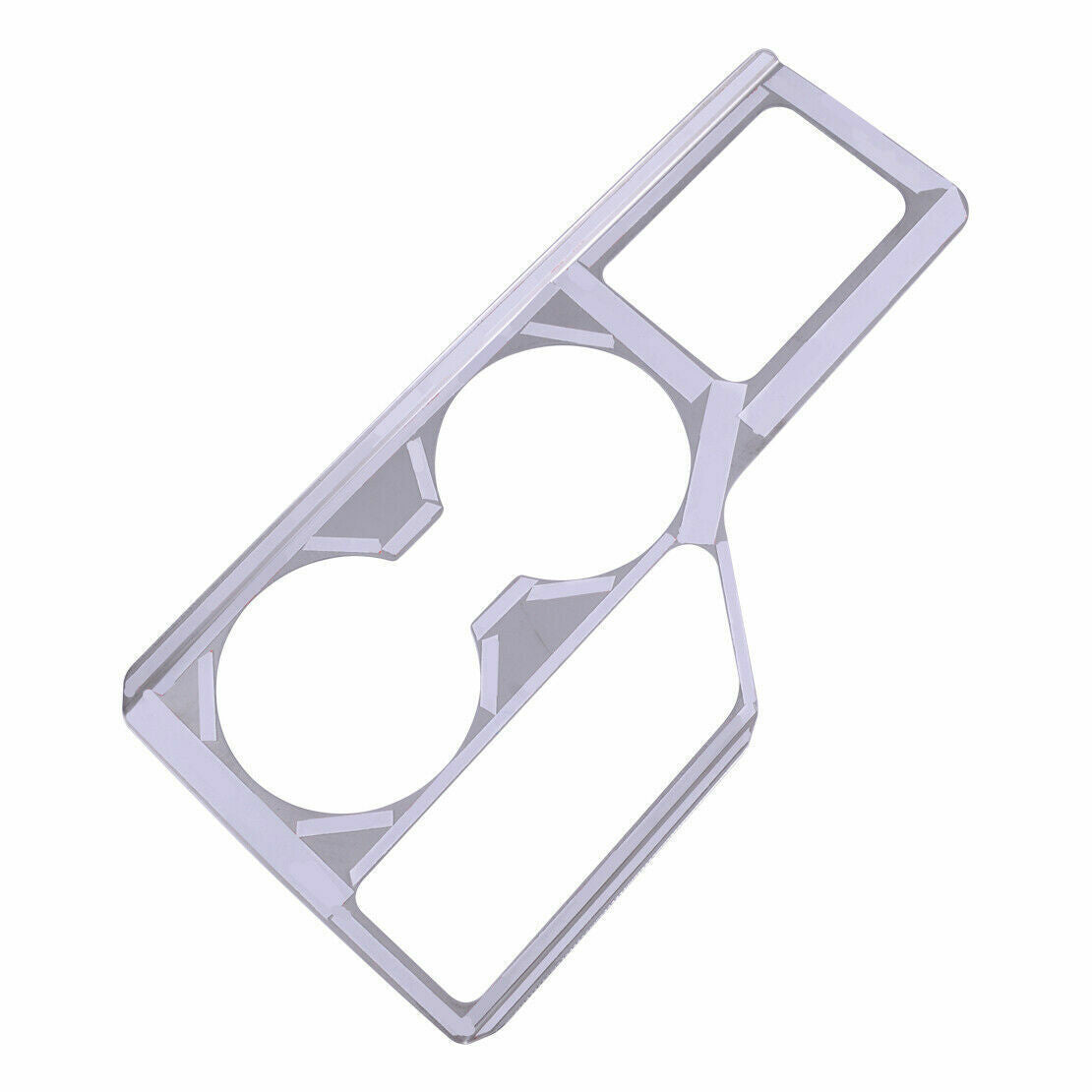 Fit For 11-17 for Jeep Patriot Compass Steel Front Water Cup Storage Box Cover Trim