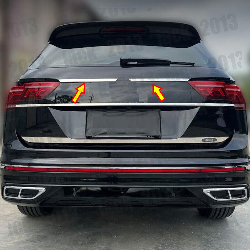 for Volkswagen for Tiguan 2017-2022 Trunk Tailgate Grab Handle Trim Cover Stainless