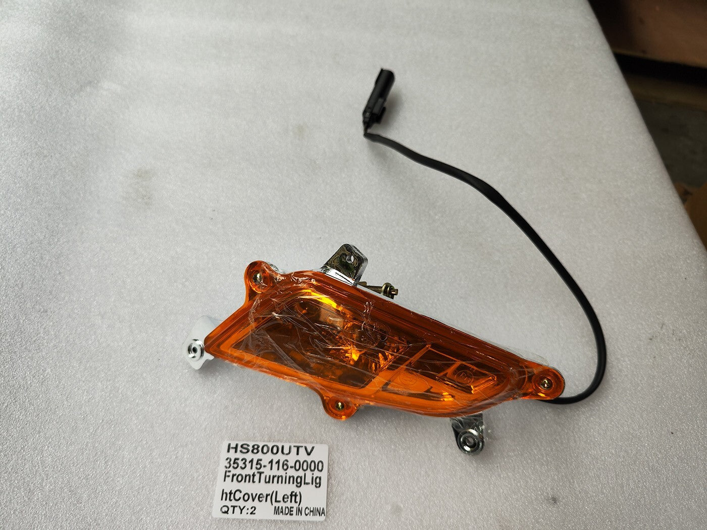 New Front Left Turning Light Cover For Hisun 800cc HS800 UTV 35315-116-0000