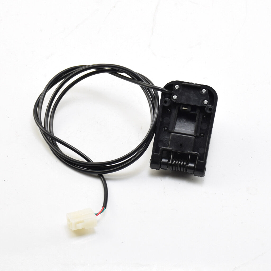 Black 3pin Foot Throttle Pedal Accelerator Electric Go-Kart Scooter E-Bikes ATV