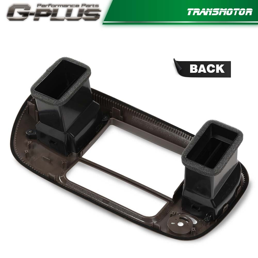 Fits 1997 - 2003 for Expedition Center Dash Radio Bezel with Vents Brown - v