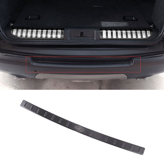 for Range Rover Sport 14-2017 Black Steel Outer Rear Bumper Protector Guard Trim