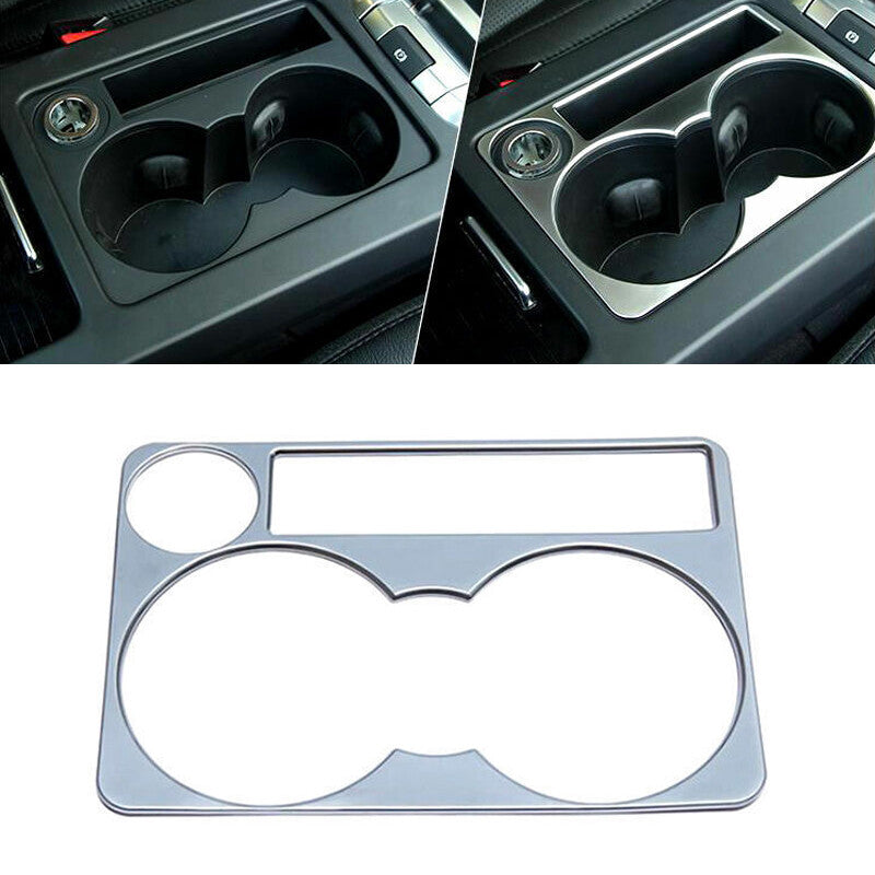 1PC Front Water Cup Holder Cover Trim for Land Rover Discovery Sport 2015-2018