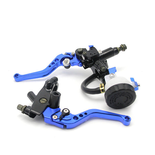 CNC 7/8 inch 22 mm motorcycle brake clutch lever master cylinder water reservoir hydraulic Q
