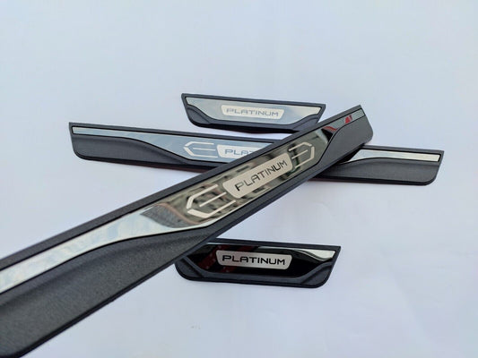 for Kia Sportage 2023 Car Accessories Door Sill Protector Guard Plate Trim Strip