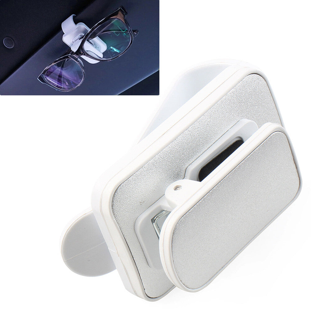 Universal Car Sun Visor Clip Holder Fit Reading Glasses Sunglasses Eyeglass Card