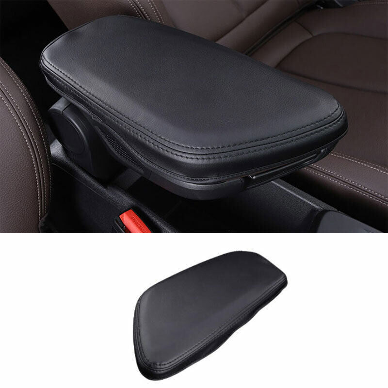 for BMW X1 F48 2016-22 Black PU Leather Inner Armrest Box Holster Cover Trim 1P