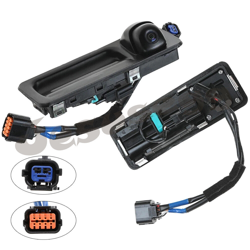 Black Rear View Backup Camera Fits 2015-2016 for Hyundai for Genesis 2017 for Genesis G80 Q