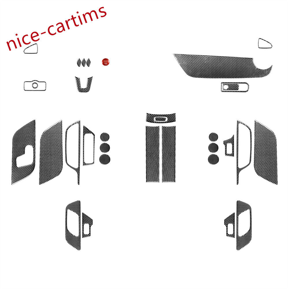 31¡Á Carbon Fiber Interior Full Set Trim Kits for Benz B GLB Class W47 X247 2020+