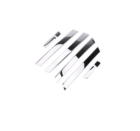Car for Toyota for Corolla 2014-2018 Chrome Steel Interior Door Armrest Cover Trim