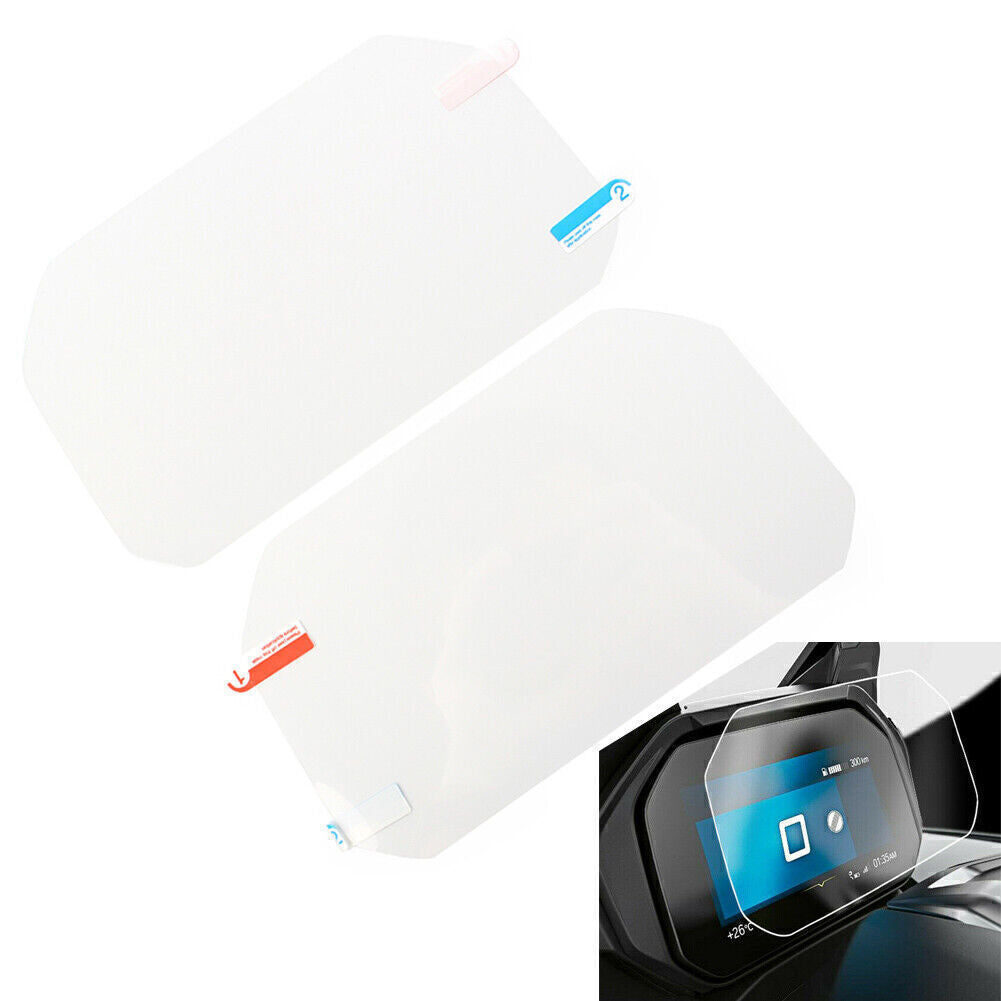 2x Speedometer Cluster Protection Film Screen Protector for BMW R1200GS F850GS Q