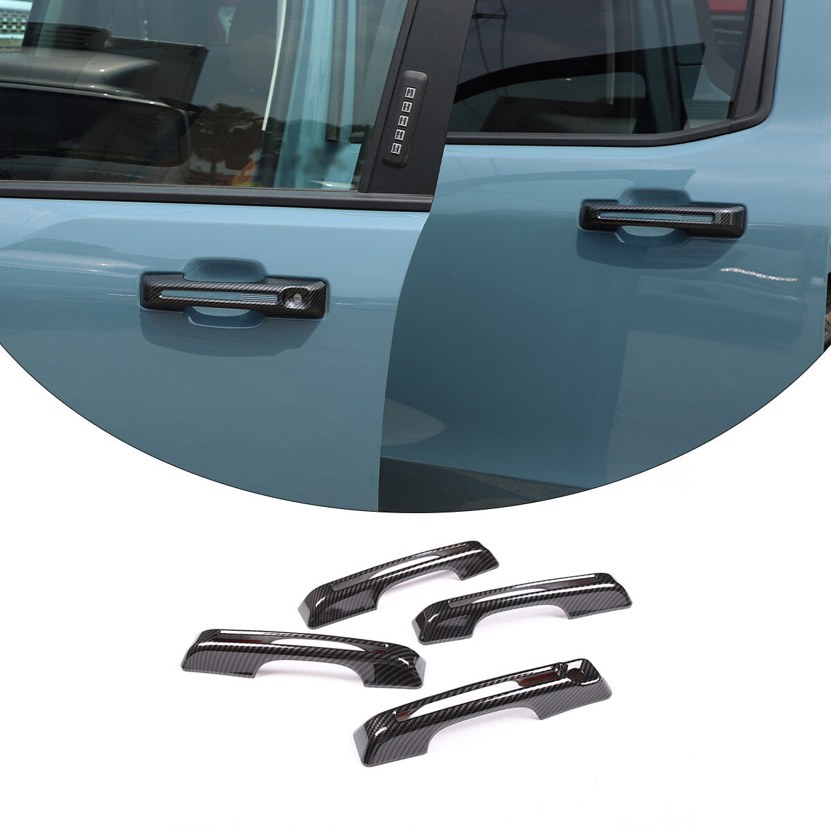 Carbon Fiber Center Control Gear Shift Plate Trim for Corvette C7 2014-19- v