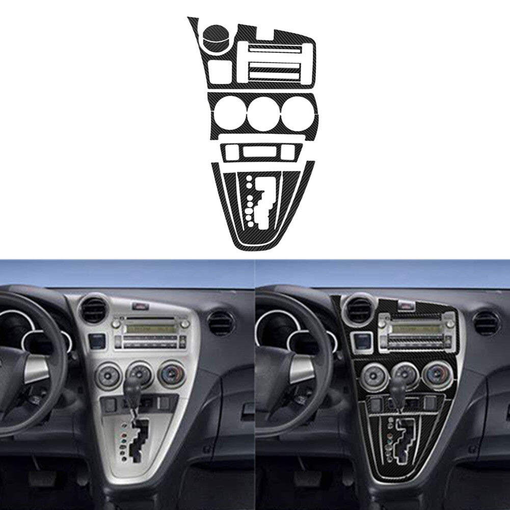 Red Carbon Fiber Speedometer Surround Trim For Silverado for GMC for SIERRA 2014-2018 v