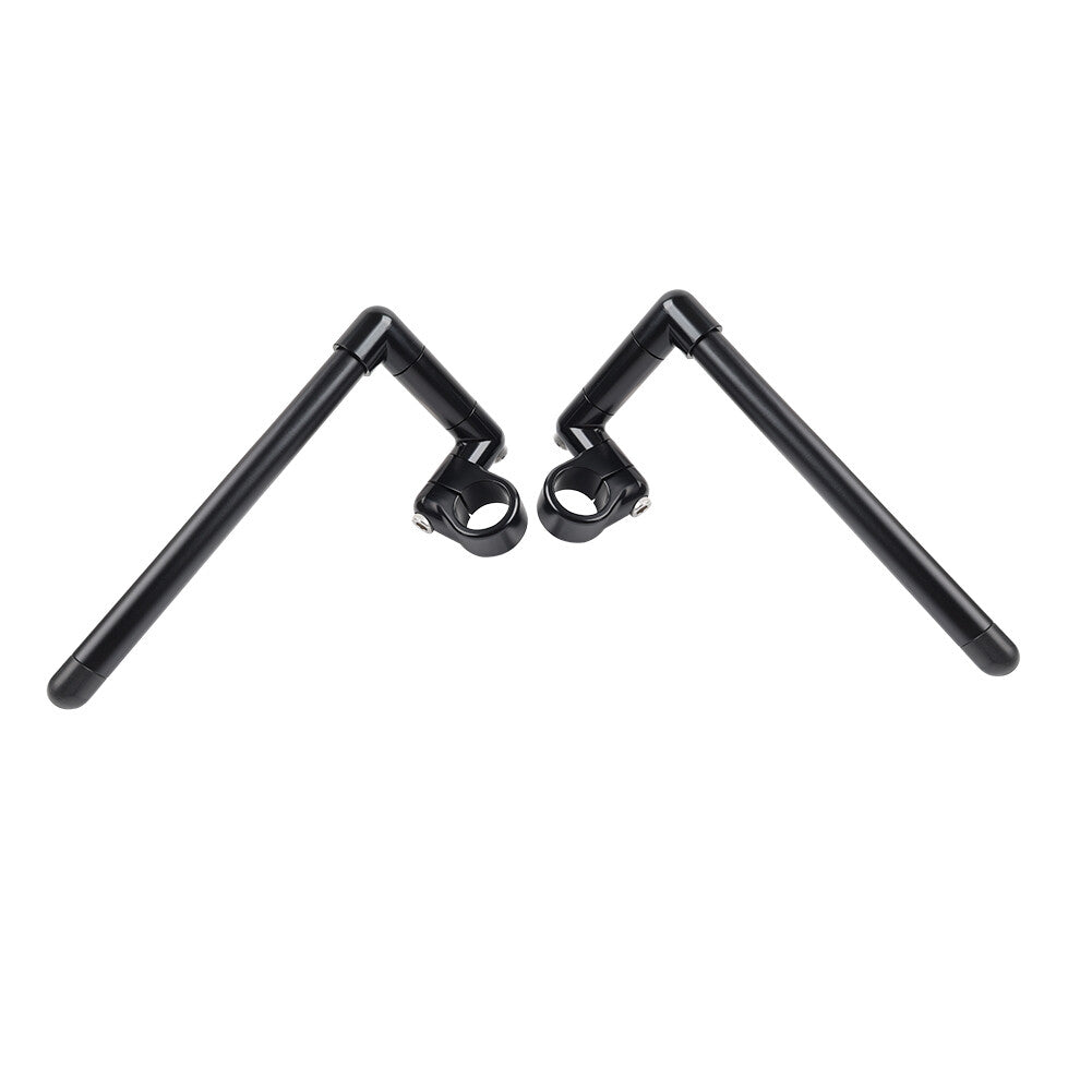 35MM Cafe Racer Bars 7/8 Motorcycle Universal Clip-On Handlebar Fork Tube
