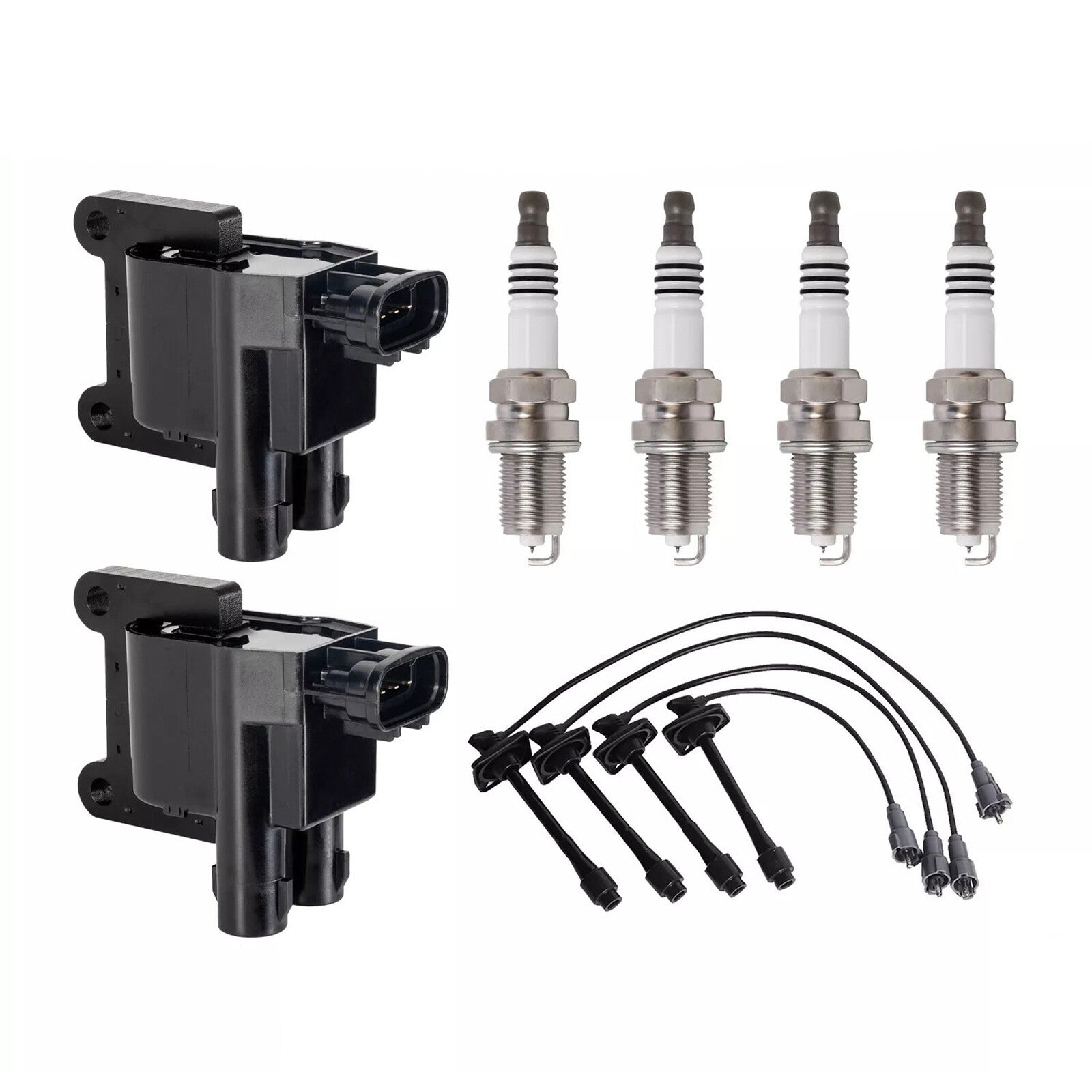 Ignition Coil Kit W/CoilsWireSpark Plugs for Toyota for Camry 1997-2001 UF180
