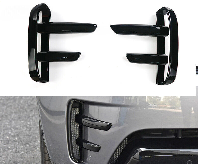 for Land Rover Discovery 5 L462 2017-2019 Pair Front Bumper Grille Air Vent Trim Q