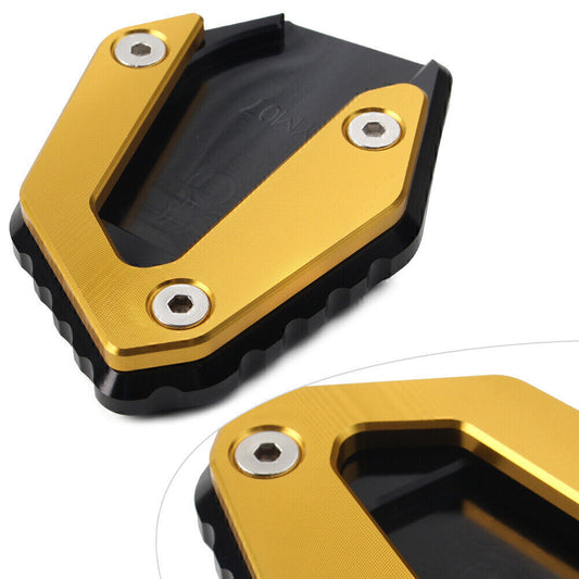 For 2014-2021 for Yamaha MT 07 FZ 07 Gold Kickstand Side Stand Enlarger Foot Plate Q