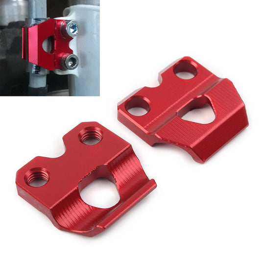 Brake Line Hose Clamp Holder for Honda XR400 CRM250AR CRF450R CR80R CRF250F Red Q
