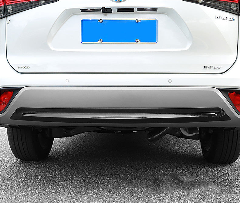 2020-2023 ABS Black Rear Bumper Lower Protector For Highlander Trim B n