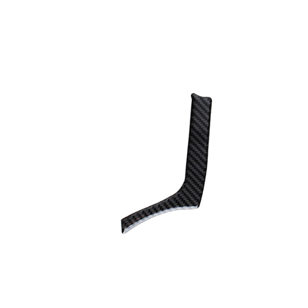 4Pcs Red Carbon Fiber Gear Shift Cover Trim For Lancer 2008-2015 v