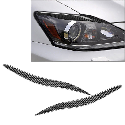 for Lexus IS250 IS300 IS350 06-13 Carbon Fiber Front Fog Light Eyebrow Trim