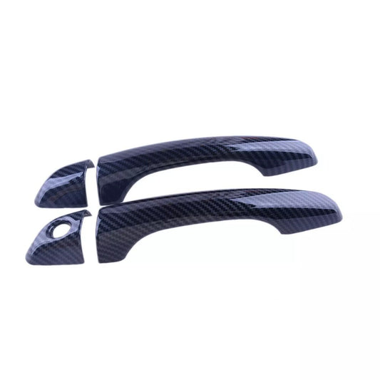 Carbon Fiber ABS Side Door Handle Cover Trims for Hyundai Accent 2018-2021 New n