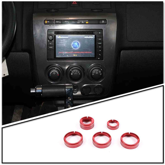 The red ABS front bumper side vent decorative frame is suitable for Corvette C7 2014-2019- v