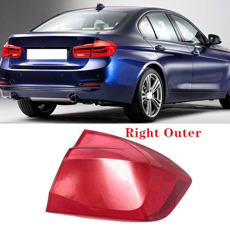 Replace Right Outer Side Tail Light Lens Cover for BMW 3-Series F30 2016-2018