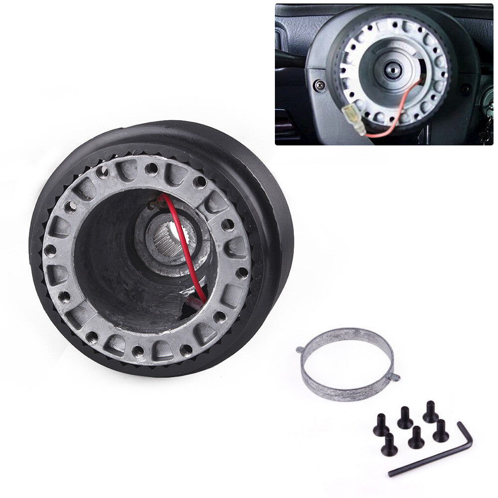 For EG Universal Steering Wheel Hub Adapter Connector Base Boss Kit Q
