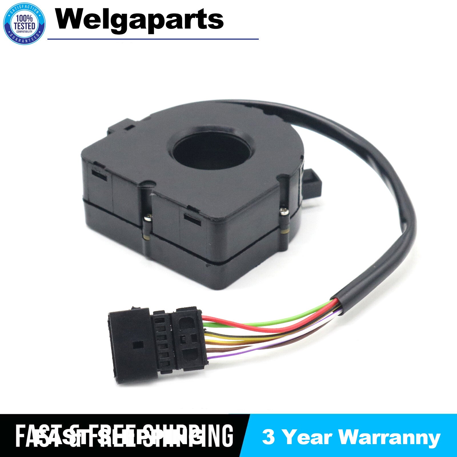 32306793632 for BMW E46 E39 E53 E83 X3 X5 Z3 M3 M5 Steering Angle Sensor New US