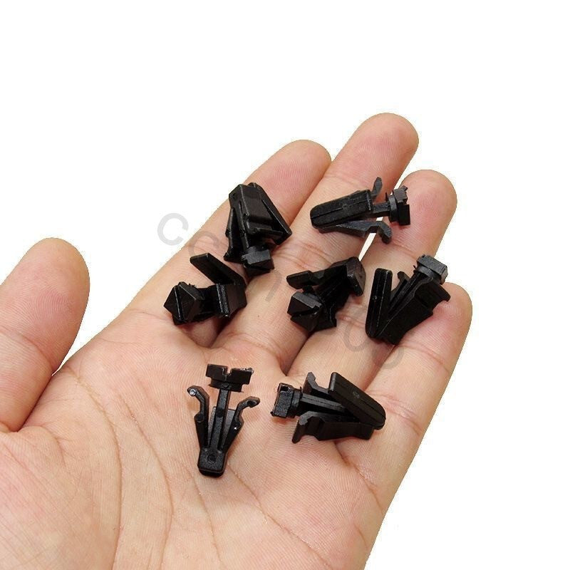 10 Pcs Car Bumper Grille Retainer Fastener Clips for Nissan
