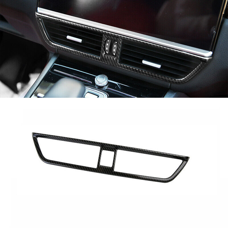 For Model 3/Y 2017-2023 Wood Grain Inner Door Lock Switch Peanl Cover Trim v