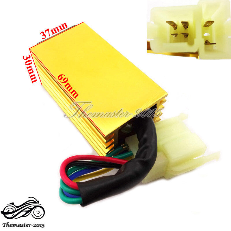 6 Pin Ignition AC CDI Box For 50cc 110 125 150 200 250 cc ATV Quad Pit Dirt Bike Q
