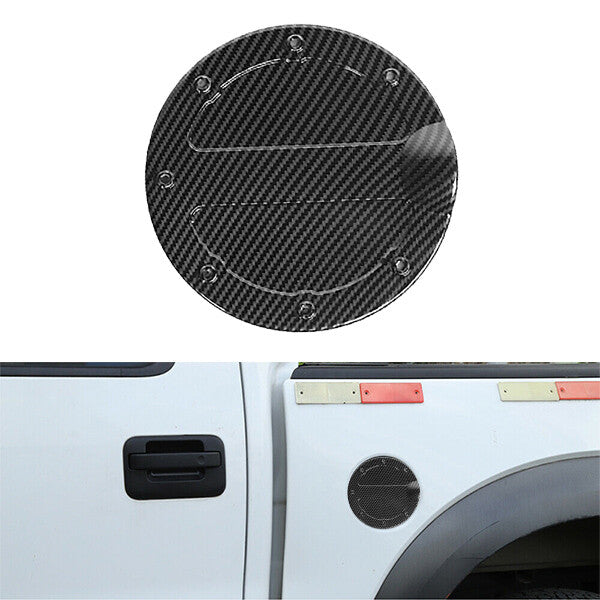 Car Door Gas Cover Door Fuel Tank Trim Fit  for ford  F150 2009-14 Accessories