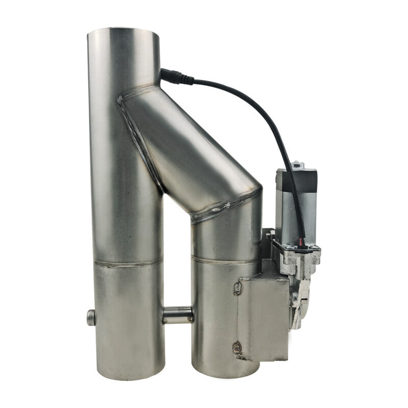 2-inch Y-pipe electric exhaust dual-valve self-unloading valve motor kit with remote switch Q