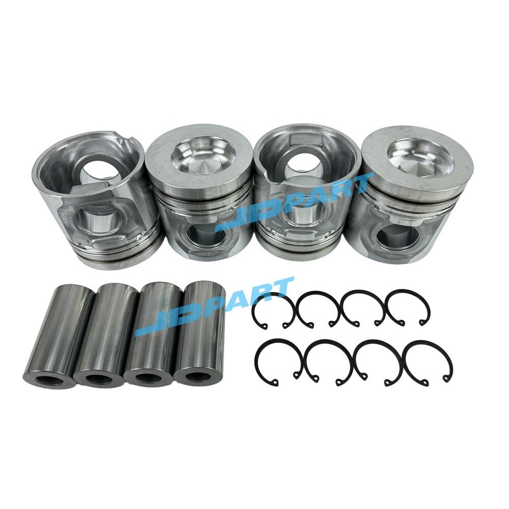 4-piece piston kit for Volvo D5D engine spare parts -