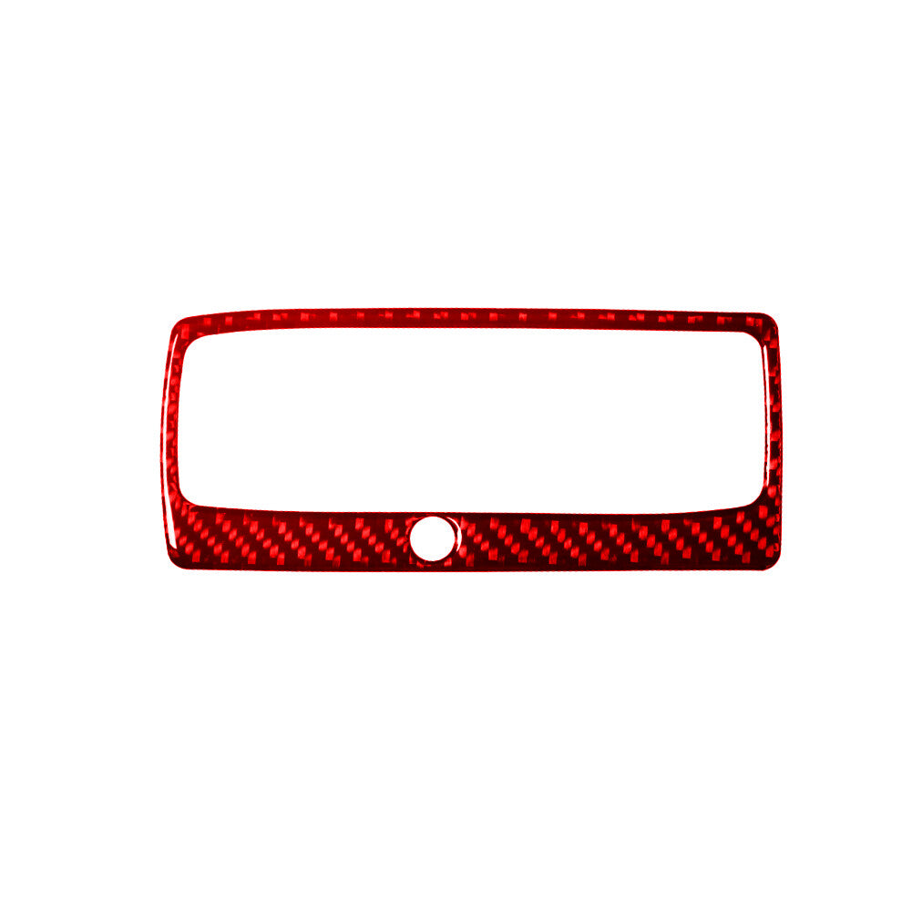 2x Carbon Fiber Rear Door Handle Frame Cover Trim for Camry 2012-2014 v