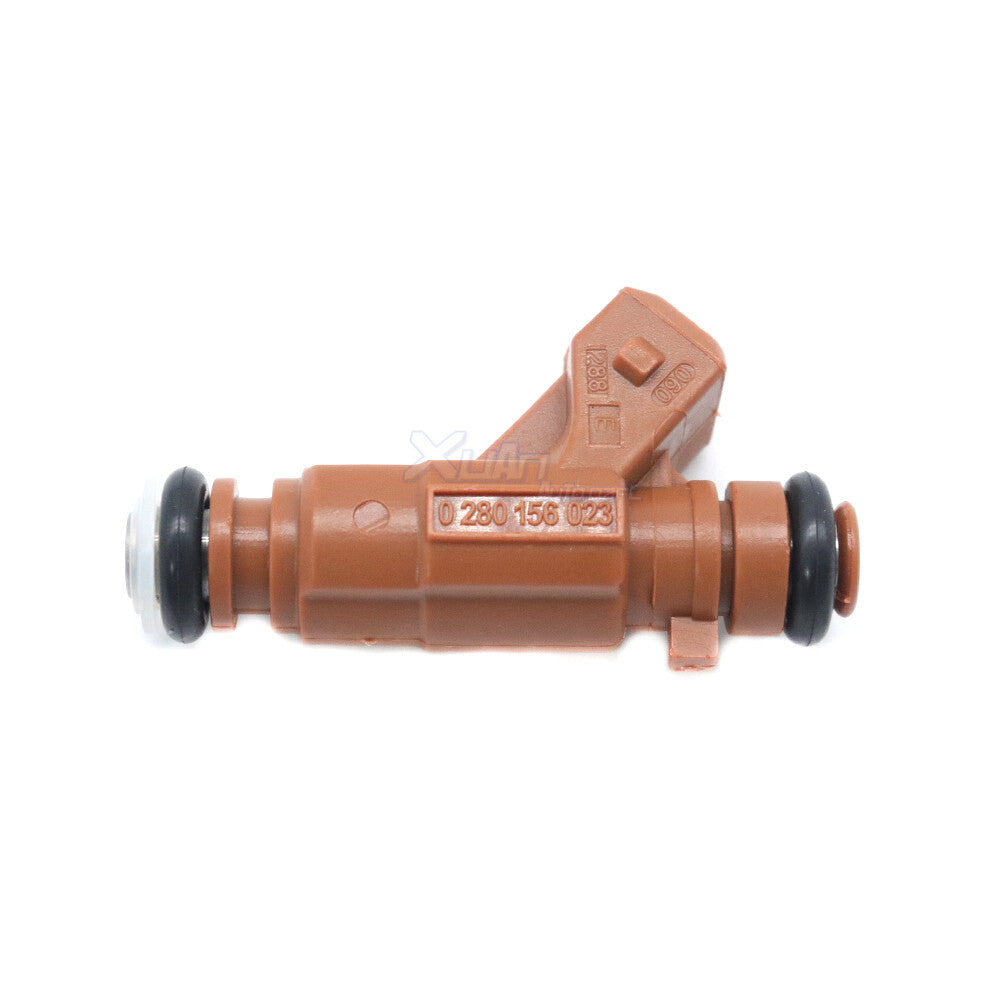 4-piece brand new fuel injector set 0280156023, suitable for Saab 9-3 9-5 2000-2009 L4 2.0L 2.3L... v